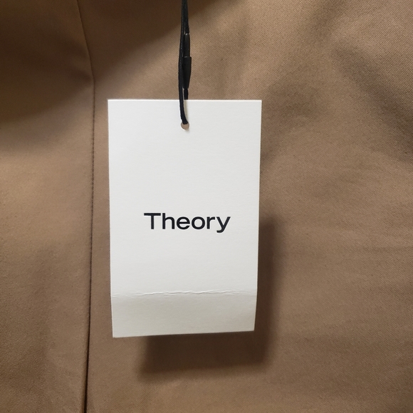 NWT THEORY Bimsa Approach Size 4 Light Driftwood - Picture 5 of 9